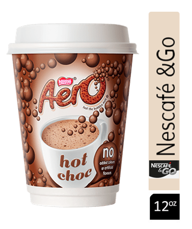 Nescafe &Go Aero Hot Chocolate 8 x 12oz Cups - UK BUSINESS SUPPLIES
