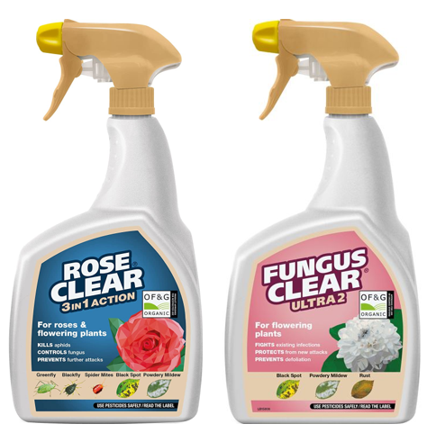 Miracle Gro Rose & Fungus Clear Ultra Gun {TWIN PACK}