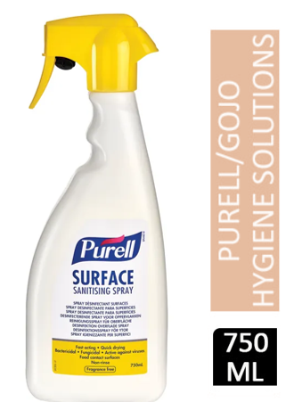 Purell Surface Sanitising Spray 750ml 32675-06-EEU