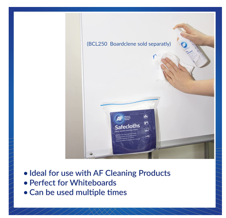 AF Safecloths 320x340mm Pack 50's