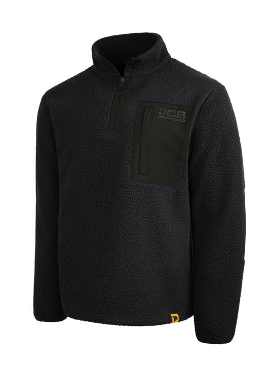 Jcb Unisex Borg Fleece Black ALL SIZES