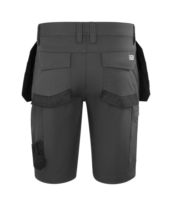 Jcb Unisex Stretch Holster Pocket Shorts Dark Shadow ALL SIZES