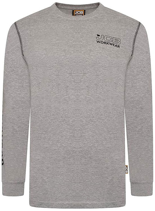 JCB Workwear Banner Long Sleeve T-Shirt - {ALL COLOURS / SIZES}
