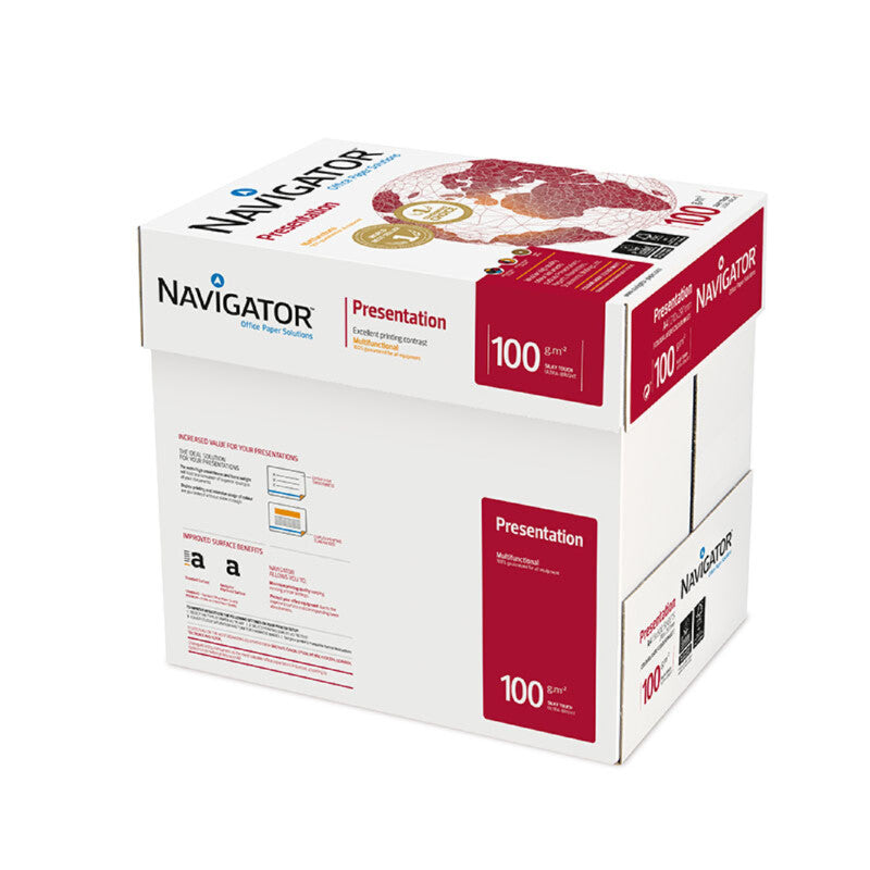 Navigator 100gsm A4 Presentation Paper - White