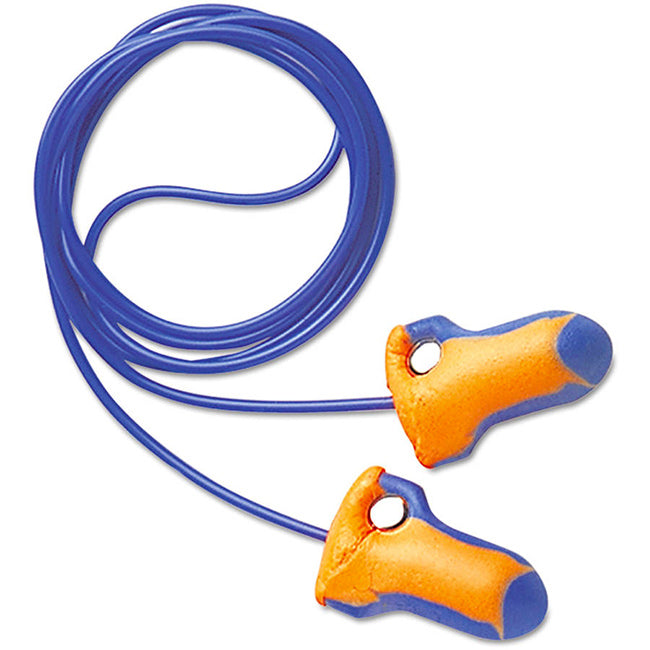 Honeywell Howard Leight Laser Trak Corded Ear Plugs Pack 100's