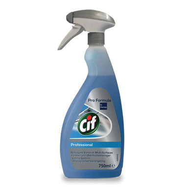 Cif Pro Formula Glass & Multi Surface Cleaner 750ml - UK BUSINESS SUPPLIES