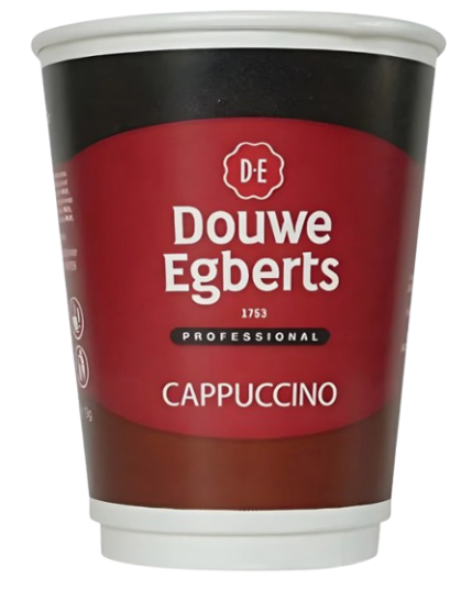 Douwe Egbert Cappuccino 12oz On The Go (10 Cups)