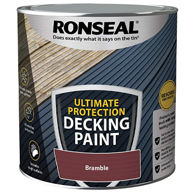 Ronseal Ultimate Decking Paint Bramble 2.5 Litre