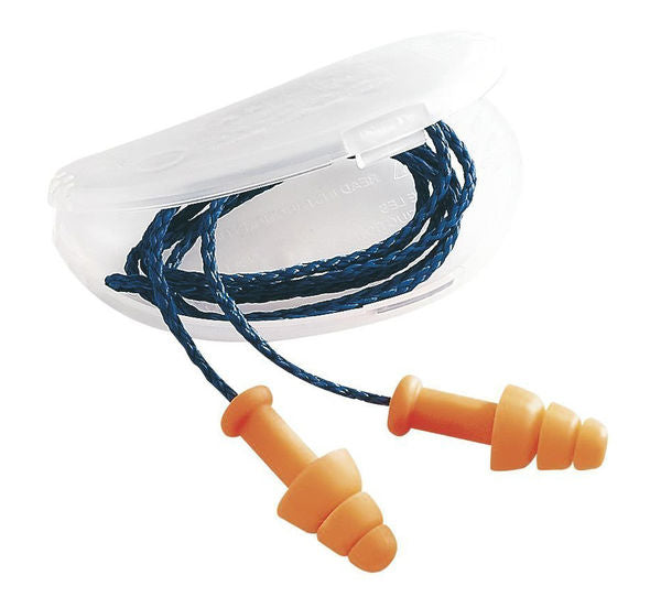 Honeywell Smartfit Corded Ear Plus In Flip Top Box Orange Pack 50's