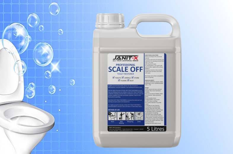 Janit-X Scale Off Toilet & Urinal Restorer 5 litre Concentrate