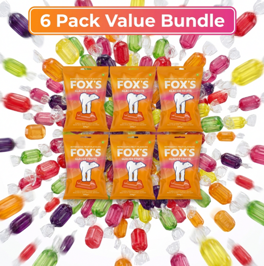 Fox's Glacier Fruits 200g | Boiled Fruit Sweets | 1 x 200g
