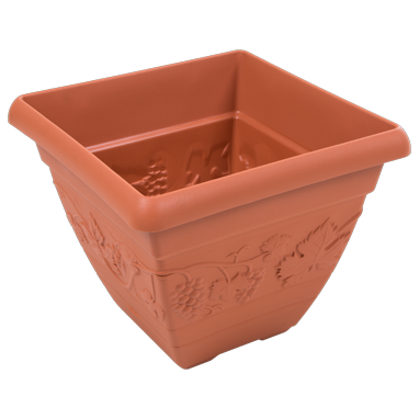 Wham Vineyard Terracotta Square Planter 32cm H236