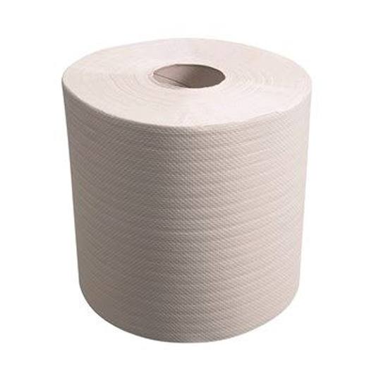 WypAll L10 Food and Hygiene Centrefeed Paper Rolls, 300m, 1 Ply White (Pack of 6) 7276