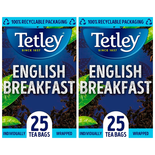 Tetley Envelope Variety Pack 6x25's
