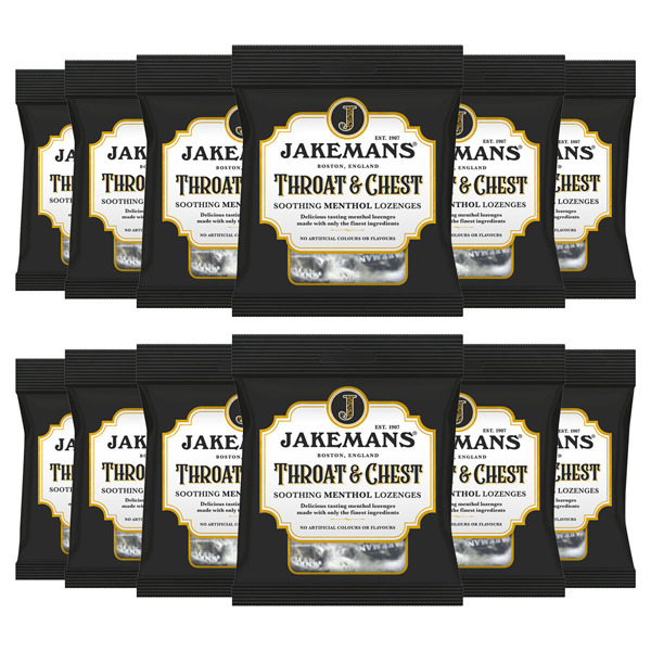 Jakemans Throat & Chest Lozenges 73g