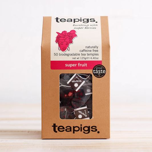 Teapigs Super Fruit Whole Leaf Tea Temples Bags 50's