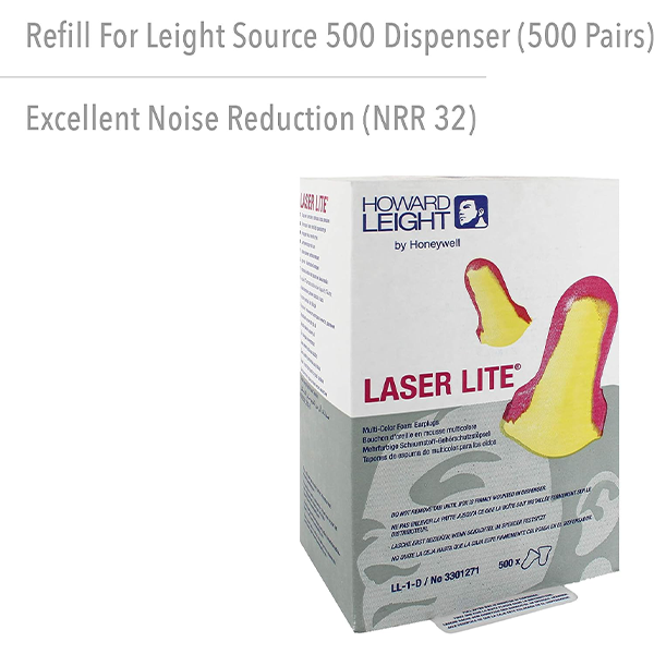 Howard Leight Laser Lite Ls500 Disp Refill [Pack Of 500 - Foto 12