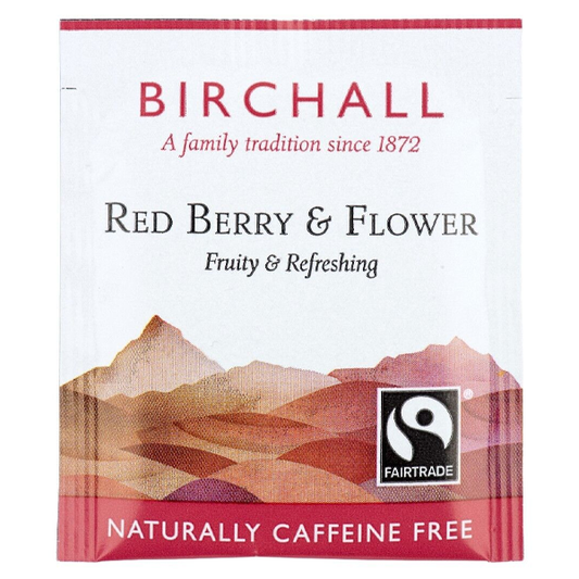 Birchall Red Berry & Flower Tea Envelopes 250's