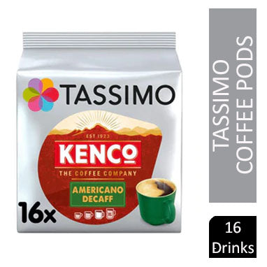 Tassimo Kenco Decaffeinated Coffee Pods (Pack of 16) 4041303