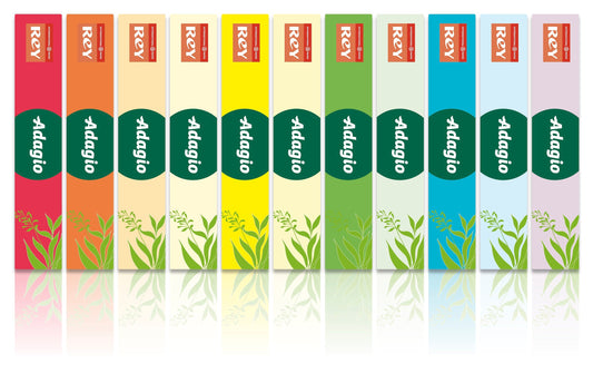 Rey Adagio Paper A4 80gsm Bright Blue (Ream 500) RYADA080X421