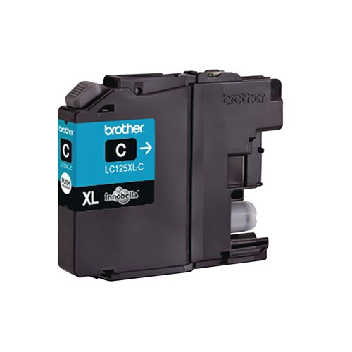 Brother LC125XLC Inkjet Cartridge High Yield Cyan LC125XLC