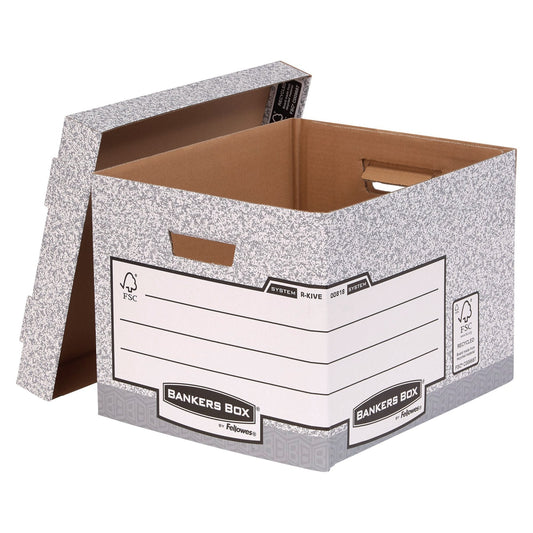 Bankers Box Heavy Duty Storage Box 333x390x285mm (Pack of 10) 0081801