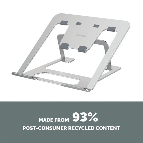 Fellowes Alumia Portable Laptop Stand Silver 100138867