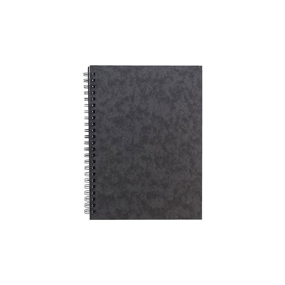 Pressboard A5 Black Sidebound Pad Pack 10's