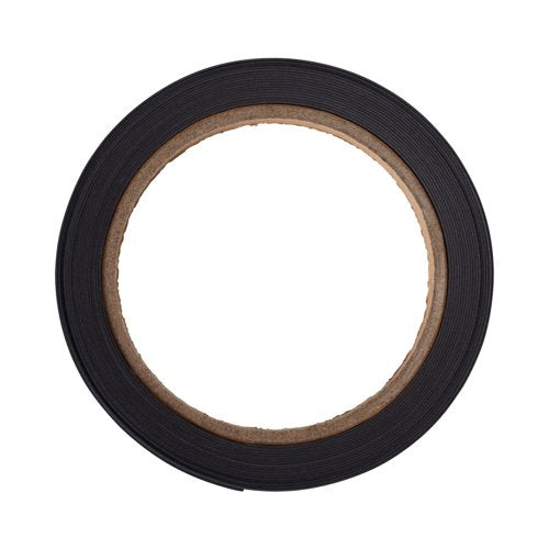 Bi-Office Magnetic Tape 10mmx5m Black FM01015