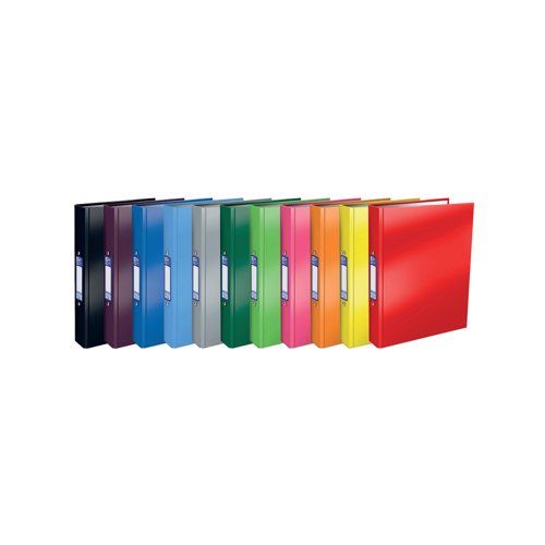 Oxford 25mm 2 O-Ring Binder Laminated A4 Plus Blue 400017754
