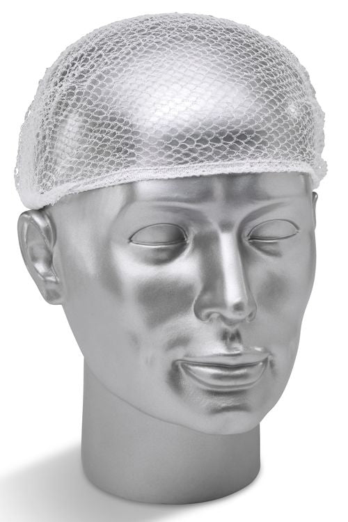 Disposable Hair Nets 5mm Mesh Pack Size 100 {Colour White}