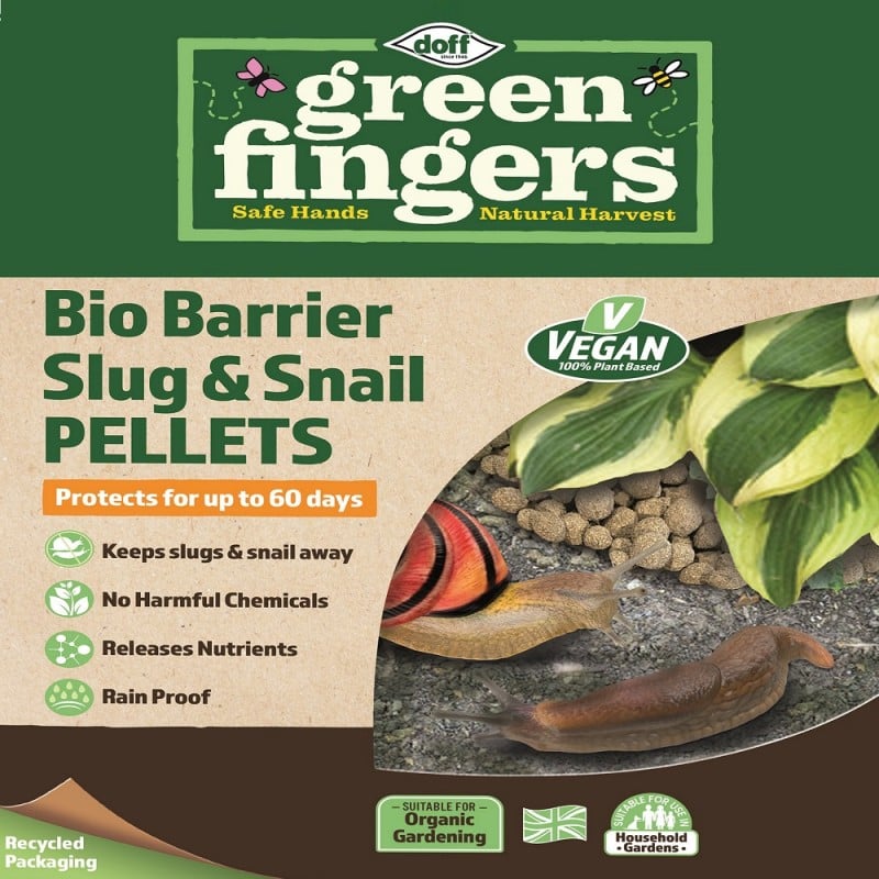 Doff Green Fingers Bio Barrier Slug & Snail Pellets 500g