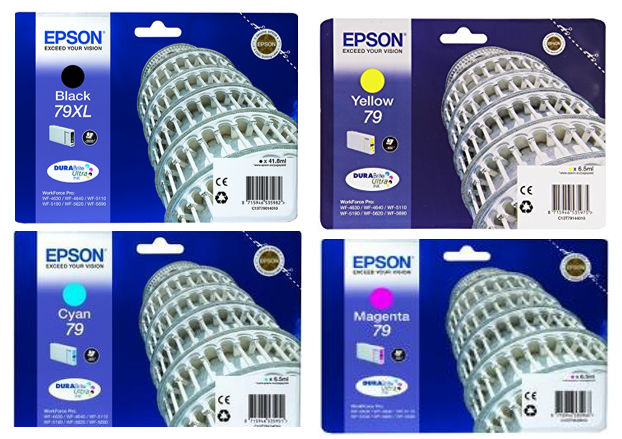 Epson 79XL & 79 Multi Pack Offer {4 Cartridge Pack}