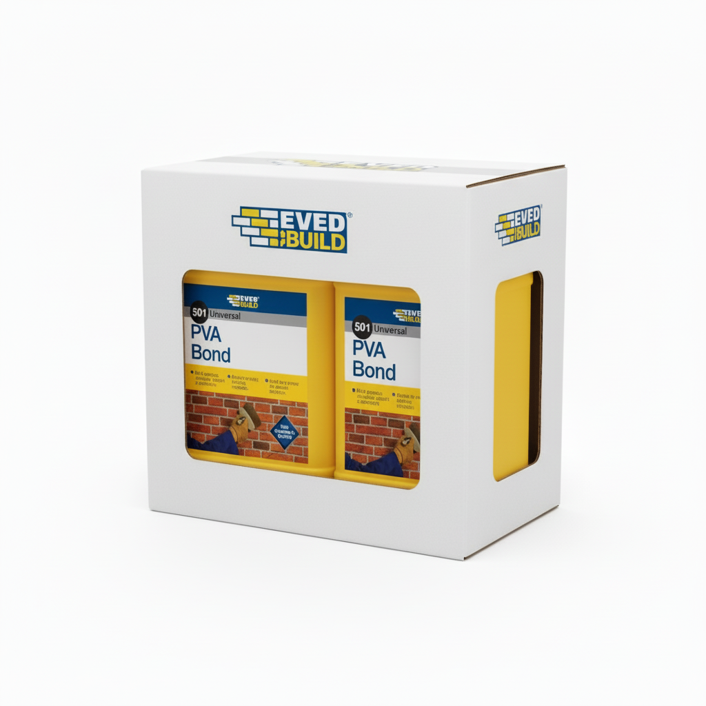 Everbuild 501 Universal PVA Bond | General Purpose Bonding Agent | 5 Litre Tub