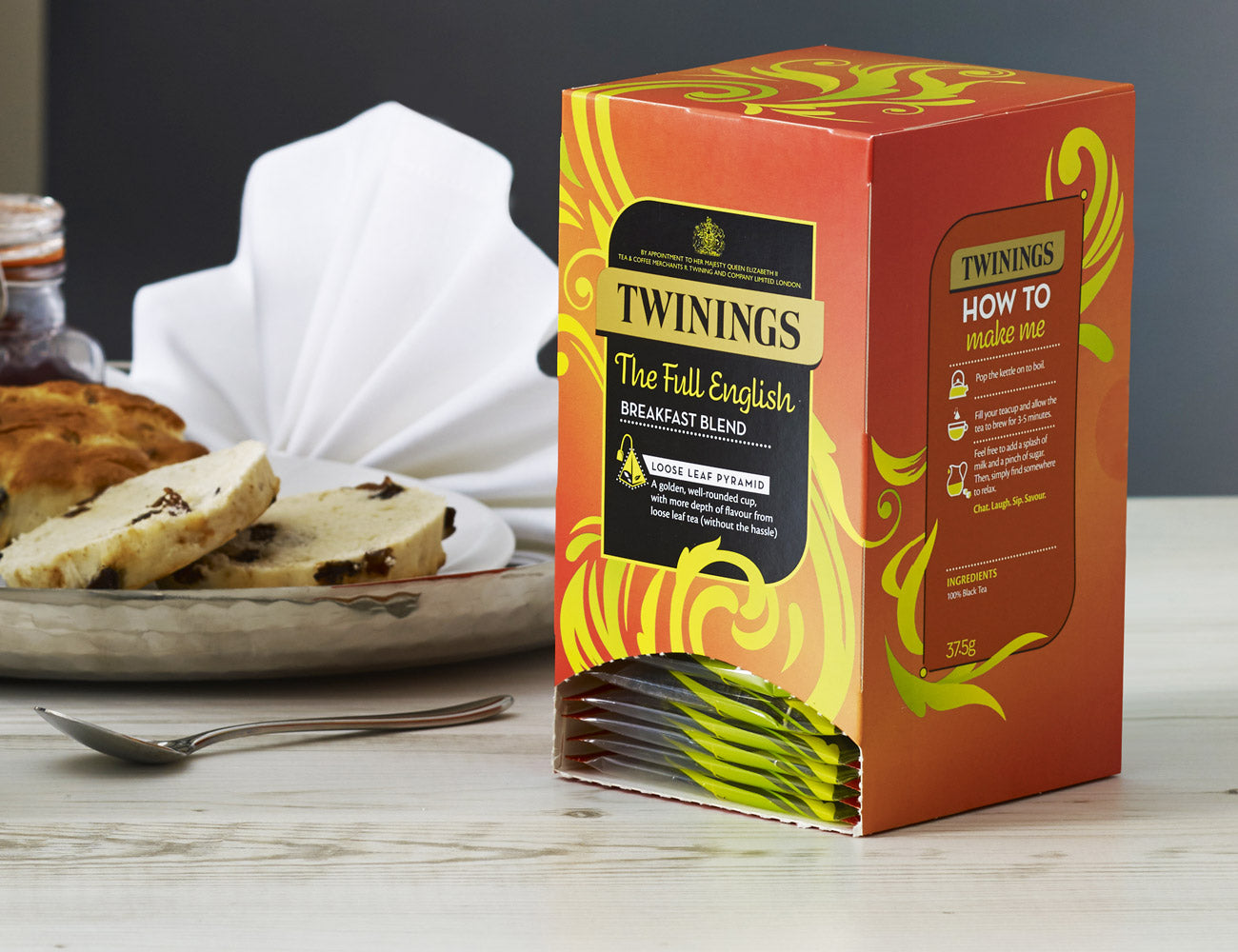 Twinings The Full English Loose Leaf Pyramid Bags 15s