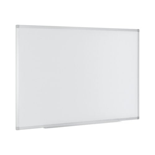 5 Star Enamel Magn Whiteboard with Clip-on Tray 1200x900mm FS669120