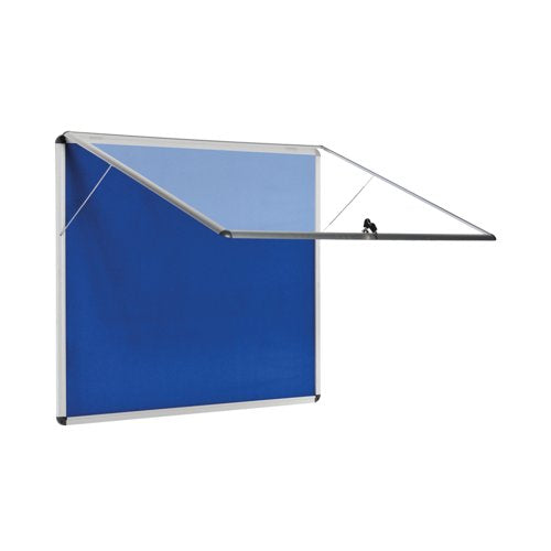 5 Star Glazed Fire Retardant Noticeboard 6x A4 Sheets Blue FS679304