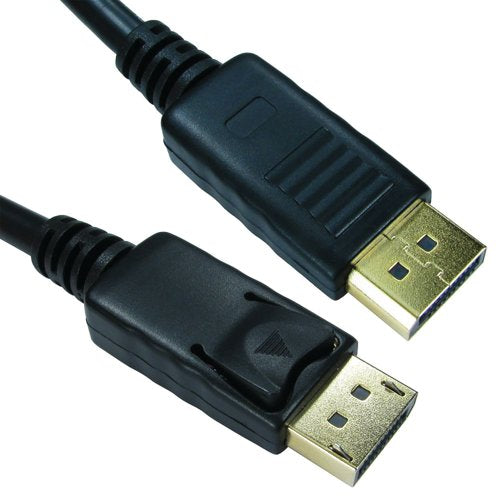 5 Star Locking DisplayPort Cable 5m Black FS687088