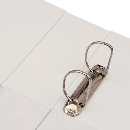 5 Star Presentation Lever Arch File A4 Polypropylene 58mm Capacity White 814360