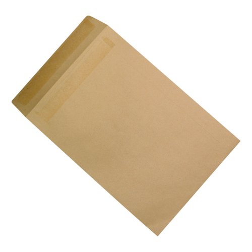 5 Star Recycled Pocket Envelopes Self Seal 90gsm 381x254mm Manilla (Pack of 250) 907220
