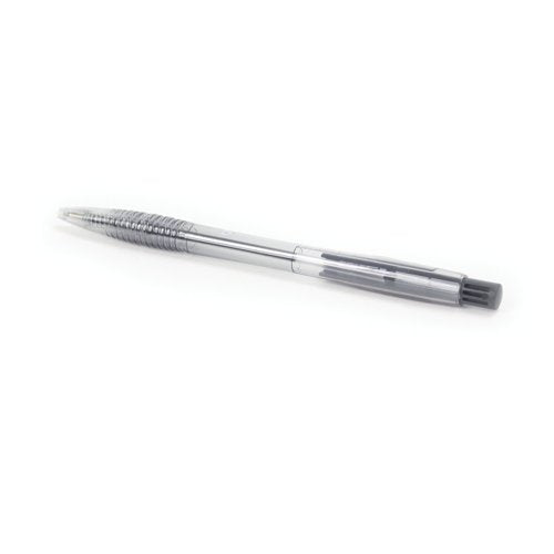5 Star Retractable Ball Pen Medium 1mm Tip 0.7mm Line Black (Pack of 20) 930388