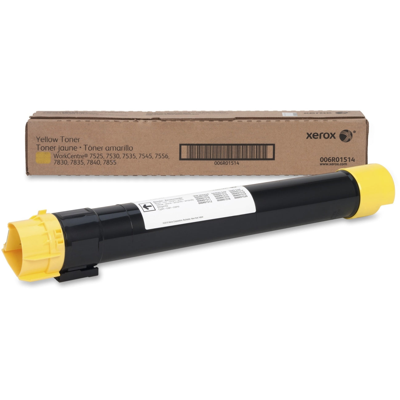 Xerox Yellow Standard Capacity Toner Cartridge 15k pages - 006R01514