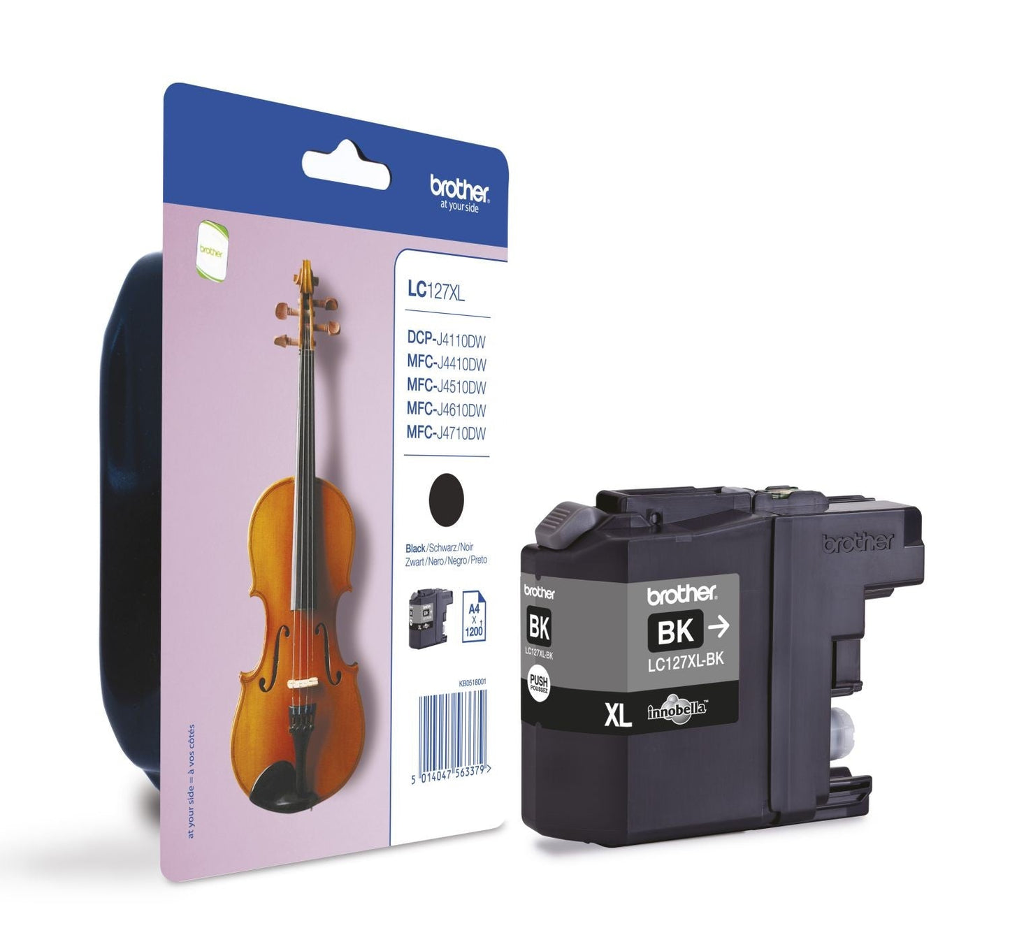 Brother Black High Capacity Ink Cartridge 9ml - LC127XLBK