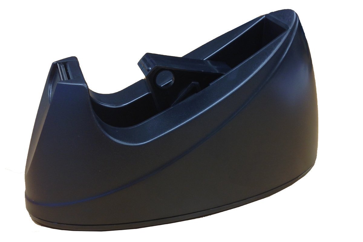 Pacplus Heavy Duty Desk Dispenser for 25mm Tapes Black - BTD25