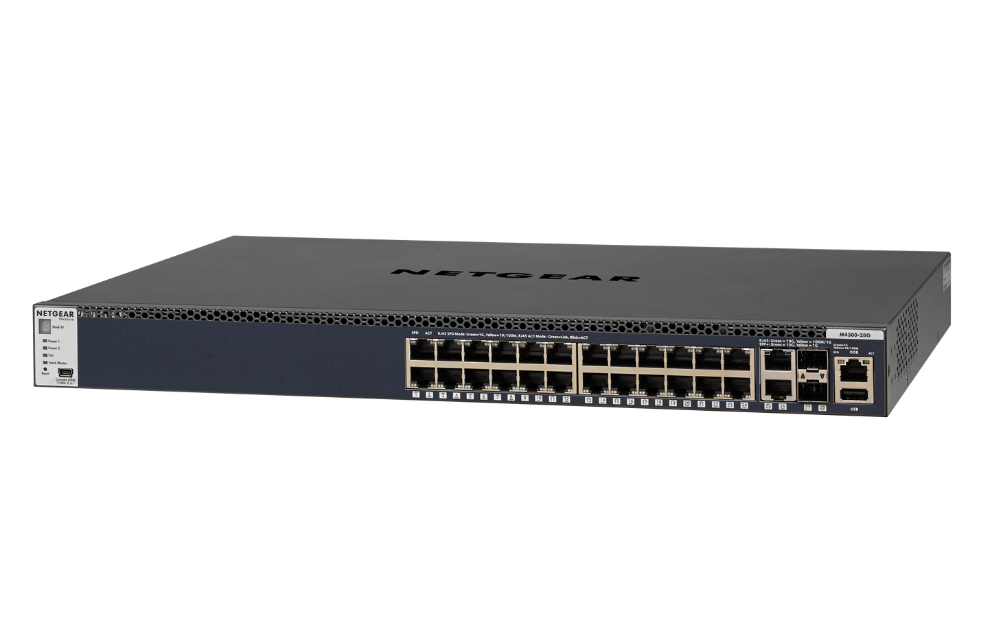 28 Port L3 Managed Stackable GB Switch