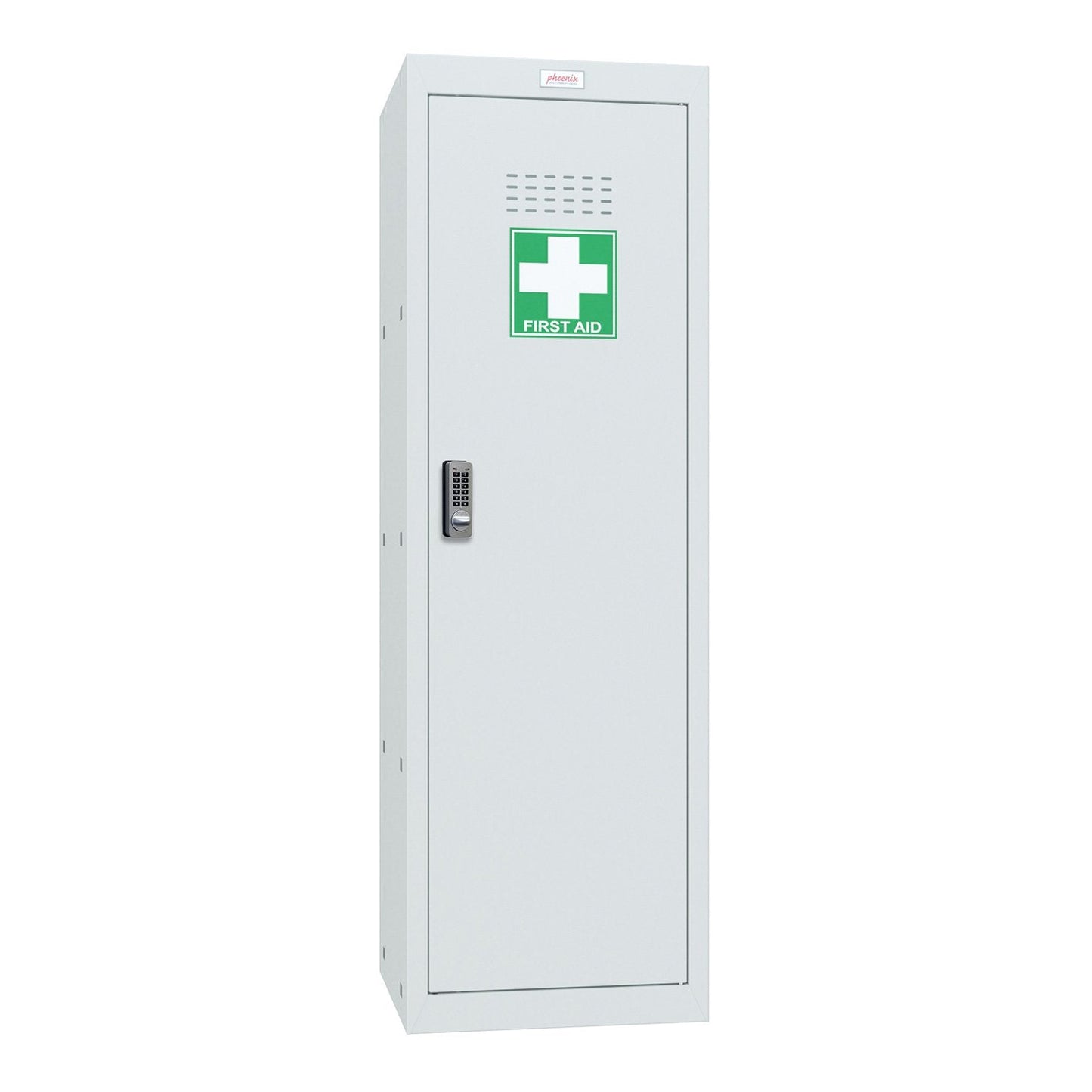 Phoenix MC Series Size 4 Cube Locker in Light Grey with Electronic Lock MC1244GGE