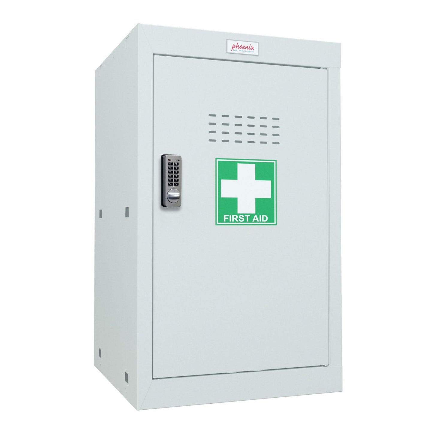 Phoenix MC Series Size 3 Cube Locker in Light Grey with Electronic Lock MC0644GGE