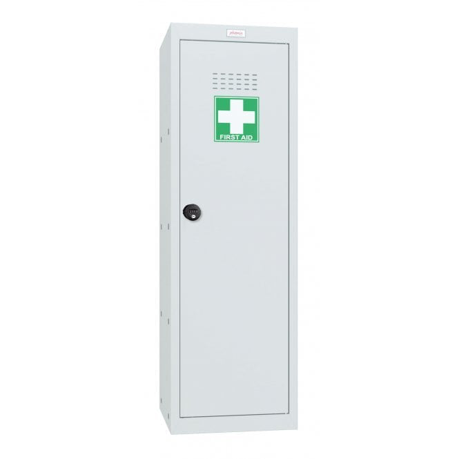 Phoenix MC Series Size 4 Cube Locker in Light Grey with Combination Lock MC1244GGC