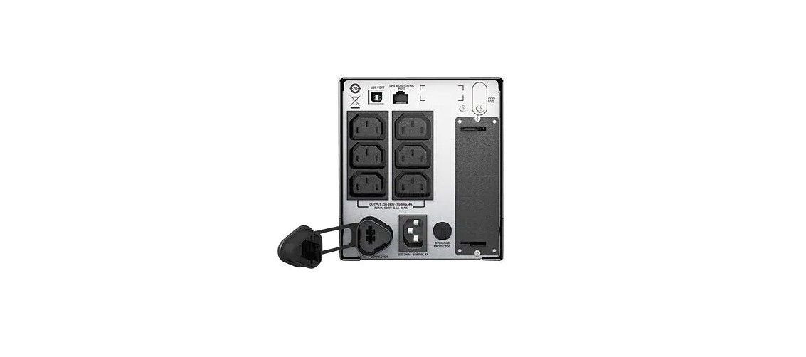 APC Smart-UPS Line Interactive 750VA 230V 6x IEC C13 Outlets SmartSlot AVR LCD