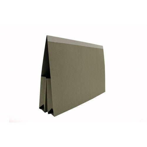 Exacompta Guildhall Double Pocket Wallet 315gsm Grey A4/Foolscap (Pack of 25) 218-GRYZ